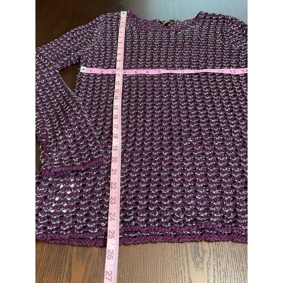 Woman's Tommy Bahama Purple Sweater - Medium - Picture 6 of 6